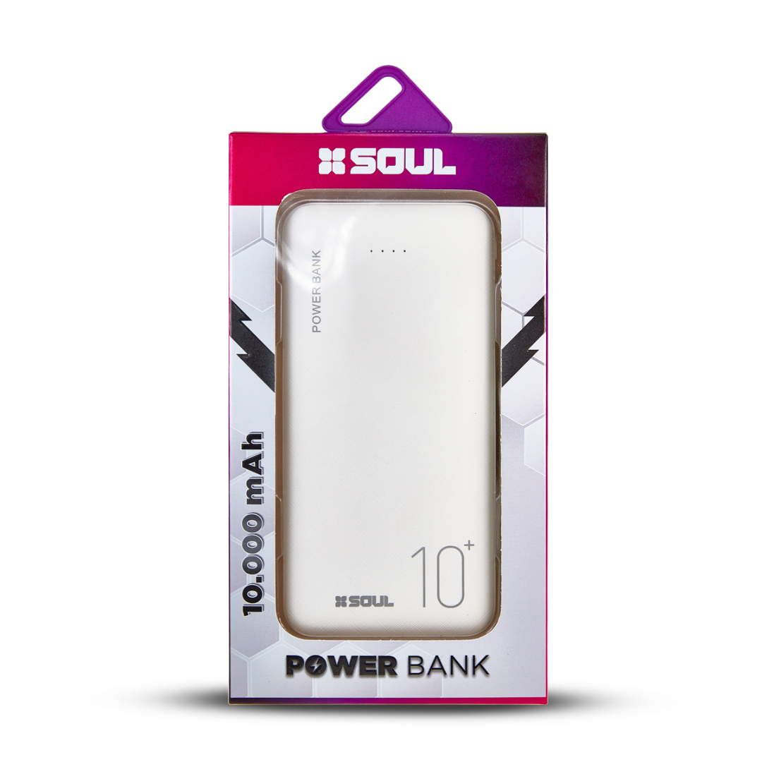 PowerBank Soul 10.000mAh Dual USB Cargador Inalambrico Nebitel